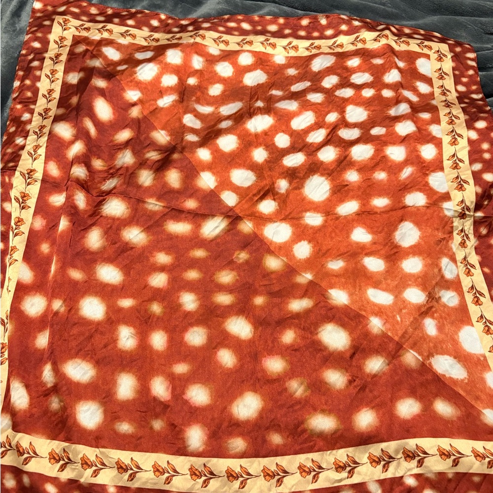 Anthropologie silky scarf